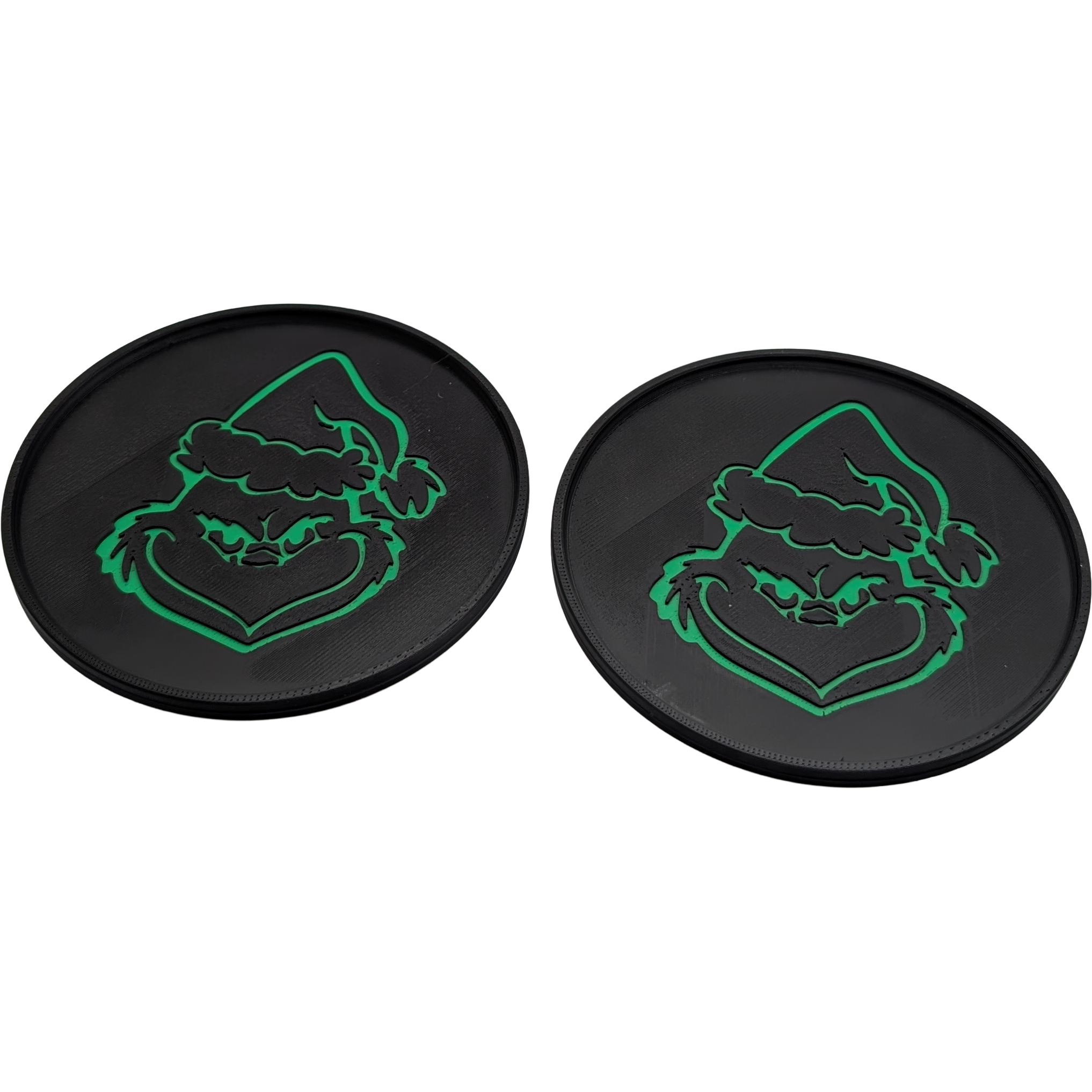 Grinch Drink Coasters