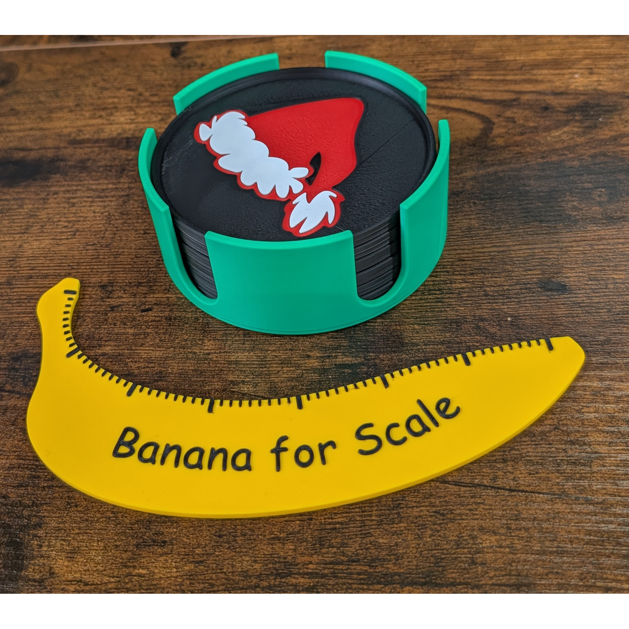 Grinch Drink Coasters