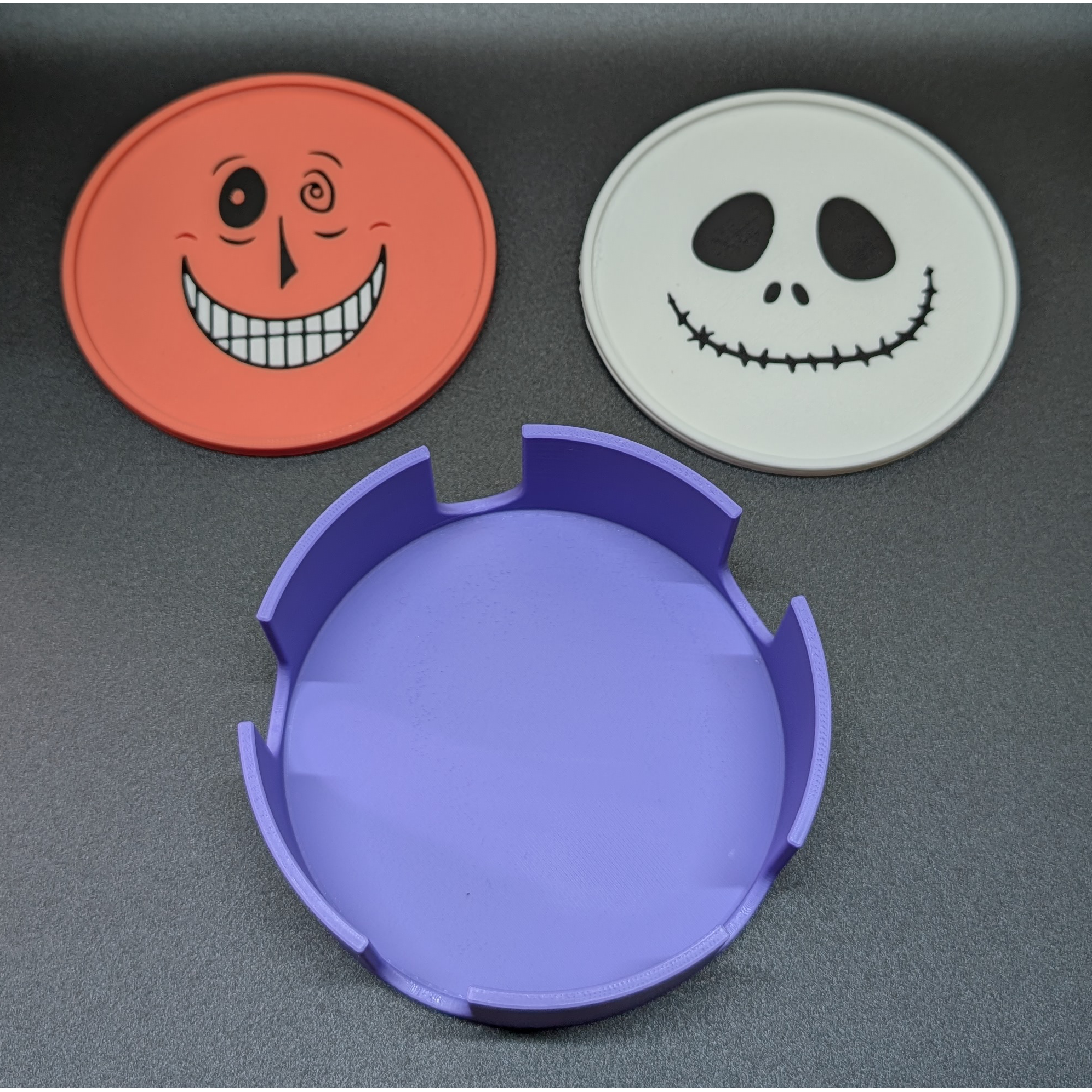 Nightmare Before Christmas Drink Coasters
