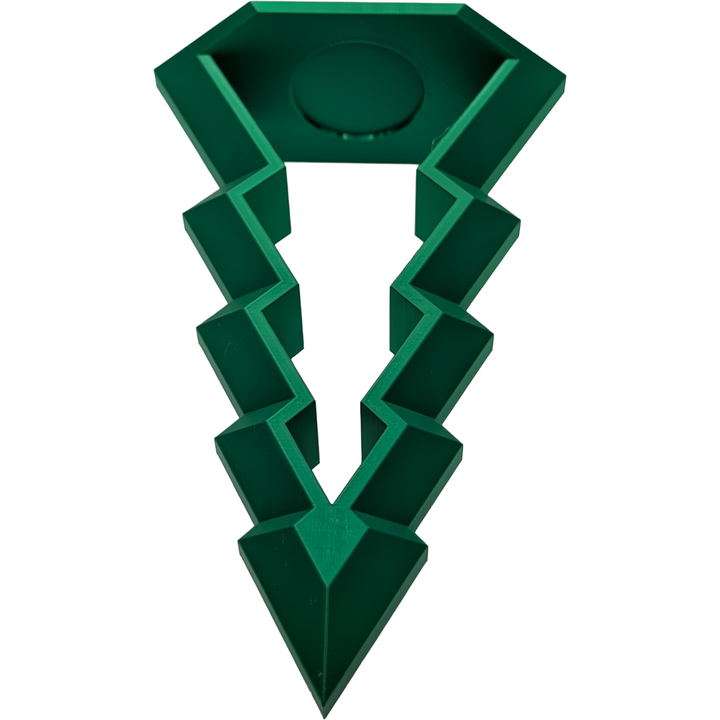 Geometric Christmas Tree With Tea Light