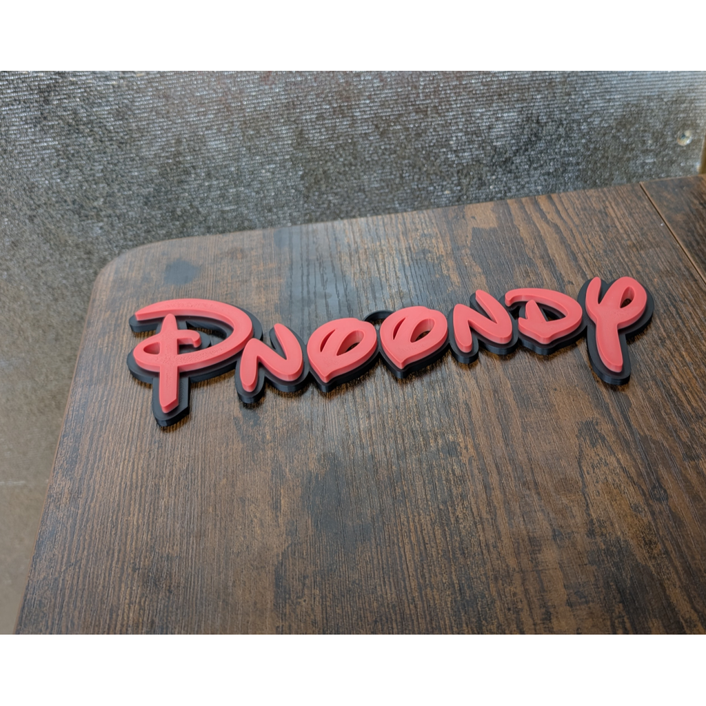 Disney Themed Custom Sign