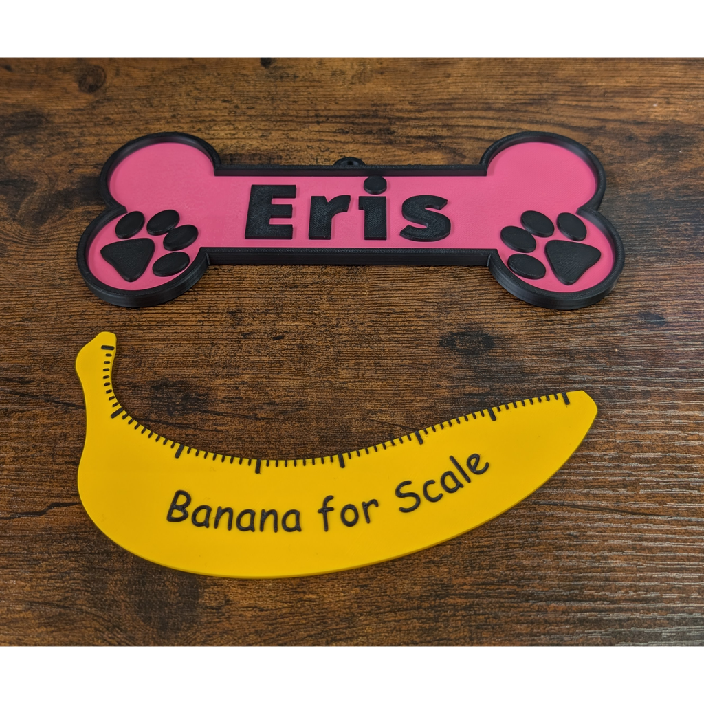 Custom Dog Name Sign