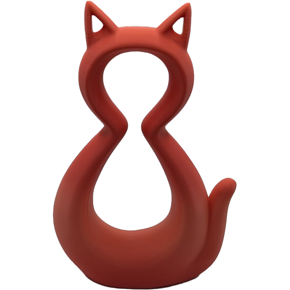 Minimalist Shadow Cat